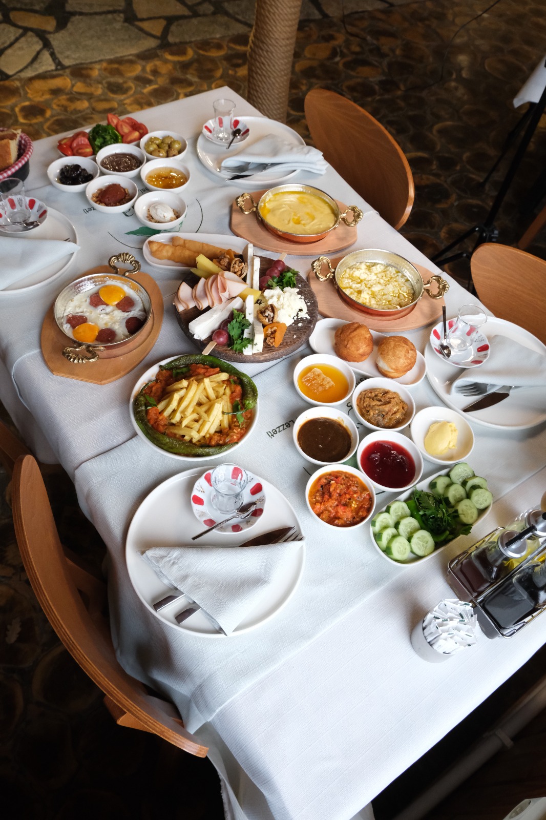 Çida kahvaltı (4 kişilik)